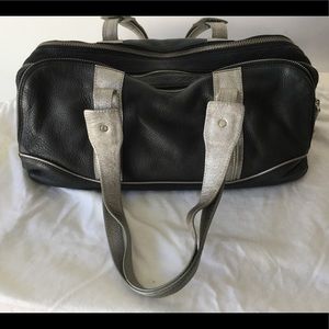 Kenneth Cole black leather handbag